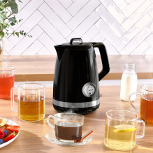 Tefal „Soleil“ KO3558E0 elektrinis virdulys 1,7 l 2400 W juodas Tefal „Soleil“ KO3558E0 elektrinis virdulys 1,7 l 2400 W juodas
