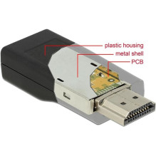 AV adapter Delock HDMI - D-Sub (VGA) Black (65655)