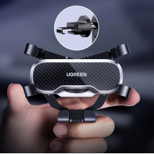Automobilinis telefono laikiklis - UGREEN automobilinis telefono laikiklis prie ventiliacijos angos juodas Automobilinis telefono laikiklis - UGREEN automobilinis telefono laikiklis prie ventiliacijos angos juodas