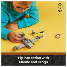 LEGO Star Wars Mando and Grogu's N-1 Starfighter
