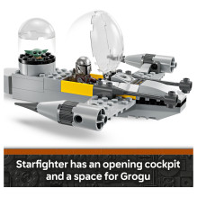 LEGO Star Wars Mando and Grogu's N-1 Starfighter