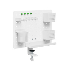 Stalo organizatorius - Activejet APB-002W besisukanti perforuota lenta balta pilka