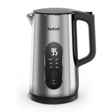 Elektrinis virdulys - Tefal Selection KI871DE0 1,7 l juodas nerūdijantis plienas Elektrinis virdulys - Tefal Selection KI871DE0 1,7 l juodas nerūdijantis plienas