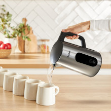Elektrinis virdulys - Tefal Selection KI871DE0 1,7 l juodas nerūdijantis plienas Elektrinis virdulys - Tefal Selection KI871DE0 1,7 l juodas nerūdijantis plienas