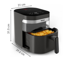 Karšto oro gruzdintuvė - Tefal Easy Fry Infrared EY832HE0 7 l 2 020 W tamsiai pilka