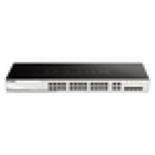 Jungiklis - D-Link DGS-1210-28 / E 24 prievadų "Gigabit" 4 SFP valdomas 2 sluoksnio jungiklis