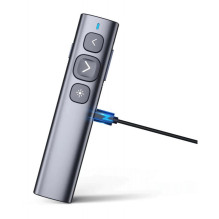 Pristatymų pultelis - Norwii N95 Plus BLE, raudonas ir žalias lazeris, USB-A / USB-C, 100 m, 300 mAh, 31 g