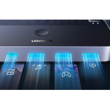 USB jungiklis - UGREEN CM662 USB 3.0, juodas