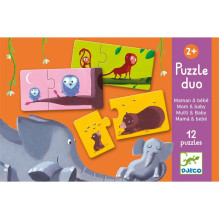 Puzzle Djeco Duo DJ08157, 18 cm x 12 cm Puzzle Djeco Duo DJ08157, 18 cm x 12 cm