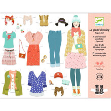 Paper figure making kit Djeco Wardrobe Paper figure making kit Djeco Wardrobe