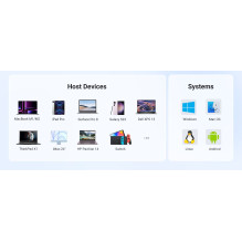 USB šakotuvas - UGREEN 20956A USB-C, 3 USB 3.0, HDMI, kortelių skaitytuvai, 5 000 Mbit / s, 4K, sidabrinis USB šakotuvas - UGREEN 20956A USB-C, 3 USB 3.0, HDMI, kortelių skaitytuvai, 5 000 Mbit / s, 4K, sidabrinis