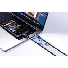 USB-C laidas - UGREEN L528 USB-C į USB-C 240 W 3 m juodas