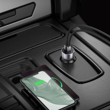Automobilinis įkroviklis - UGREEN 60980 36 W sidabrinis