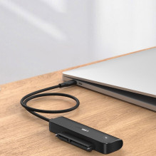 USB adapteris - UGREEN AV144 USB-C į SATA adapteris, juodas USB adapteris - UGREEN AV144 USB-C į SATA adapteris, juodas