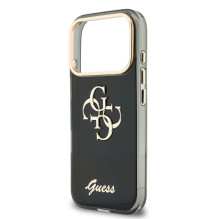 Guess Apple iPhone 18 Pro HC MagSafe IML 4G Script Metal Black