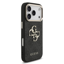Guess Apple iPhone 18 Pro HC 4G PU W / Big 4G Classic Logo GD Black Guess Apple iPhone 18 Pro HC 4G PU W / Big 4G Classic Logo GD Black