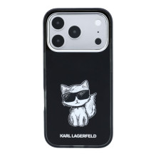 Karl Lagerfeld Apple iPhone 18 Pro HC MagSafe IML Choupette Body Sketch Print Black Karl Lagerfeld Apple iPhone 18 Pro HC MagSafe IML Choupette Body Sketch Print Black