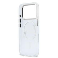 Karl Lagerfeld Apple iPhone 18 Pro HC MagSafe IML W / C Karl Script Logo Transparent
