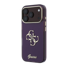 Guess Apple iPhone 18 Pro HC MagSafe IML 4G Script Metal Burgundy Guess Apple iPhone 18 Pro HC MagSafe IML 4G Script Metal Burgundy