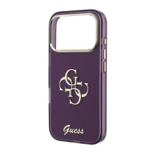 Guess Apple iPhone 18 Pro HC MagSafe IML 4G Script Metal Burgundy Guess Apple iPhone 18 Pro HC MagSafe IML 4G Script Metal Burgundy