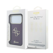 Guess Apple iPhone 18 Pro HC MagSafe IML 4G Script Metal Burgundy Guess Apple iPhone 18 Pro HC MagSafe IML 4G Script Metal Burgundy