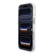 Guess Apple iPhone 18 Pro HC MagSafe IML 4G Script Metal White