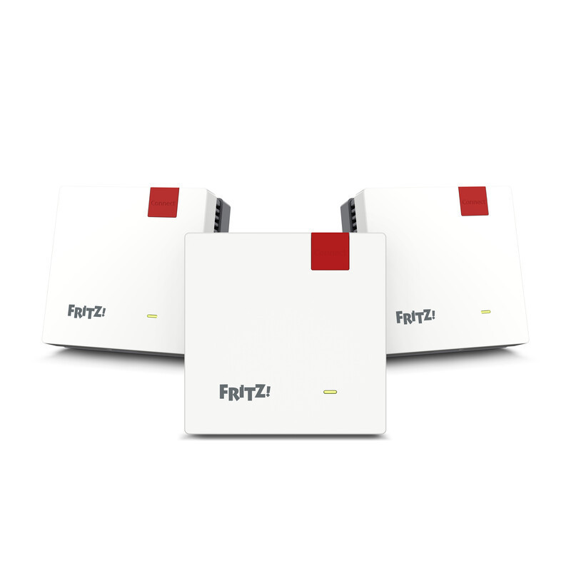 FRITZ! Set 1700 3er-Pack (weiß / pilka, Wi-Fi 7 su 3,6 GBit / s)