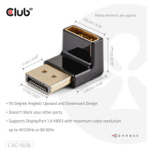 CLUB3D CAC-1008 cable gender changer CLUB3D CAC-1008 cable gender changer