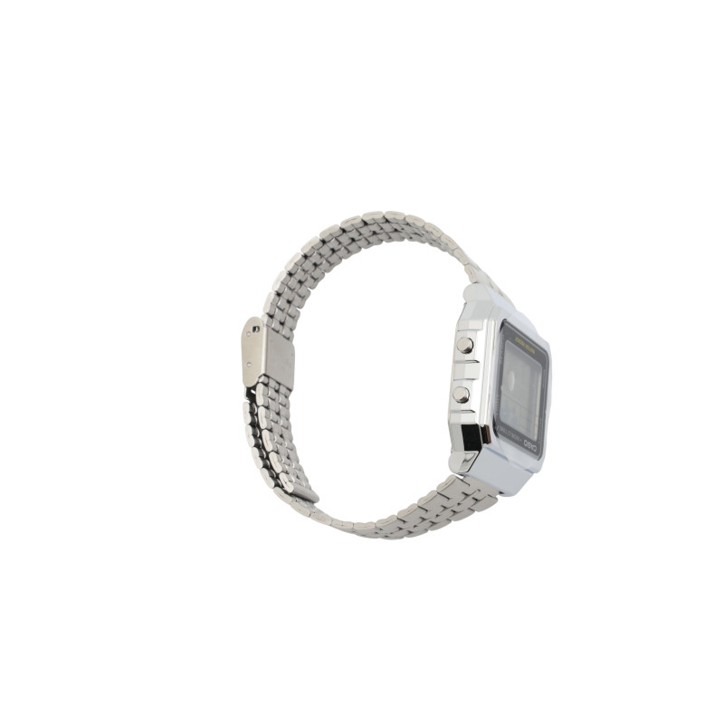 Vyriškas sidabrinis laikrodis Casio (A500WEA-1EF)