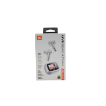 JBL Live Beam 4, Wireless Noise-Cancelling Earphones, Silver JBL Live Beam 4, Wireless Noise-Cancelling Earphones, Silver