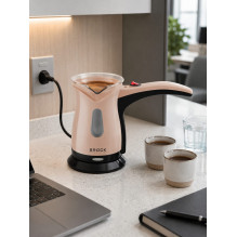 Brock ECP 106 Turkish Coffee Maker 0,5L 500W, Cream / Black