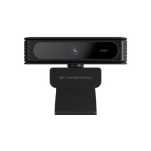 CONCEPTRONIC internetinė kamera AMDIS 1080P Pilna Win11 / 10 su mikrofonu