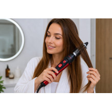 Brock HS 9006 RD Hot Air Brush Set With 6 Tips, Red Brock HS 9006 RD Hot Air Brush Set With 6 Tips, Red