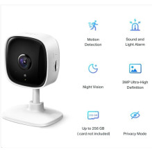 TP-Link Camera Tapo TC70 Wi-Fi Indoor Security 1080P, 360 Degrees, White EU