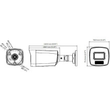 4-in-1 camera HIKVISION DS-2CE17K0T-LFS(2.8mm) 4-in-1 camera HIKVISION DS-2CE17K0T-LFS(2.8mm)