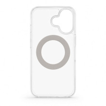 Evelatus Apple iPhone 17 Hybird Case With Magsafe PC+TPU 360 Metal Stand Transparent
