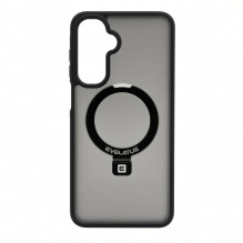 Evelatus Samsung Galaxy A17 4G / A17 5G Shield Case With MagSafe &amp; Stand Matte Ring Black