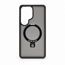Evelatus Samsung Galaxy S26 Ultra Shield Case With MagSafe &amp; Stand Matte Ring Black