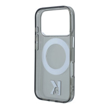 Karl Lagerfeld Apple iPhone 18 Pro Max HC MagSafe IML Ring Stand 360 Kameo Metal Black Karl Lagerfeld Apple iPhone 18 Pro Max HC MagSafe IML Ring Stand 360 Kameo Metal Black
