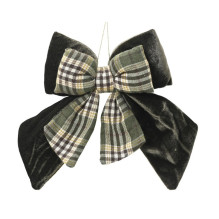 Eglutės žaisliukas Decoris Bow, žalias, tekstilė