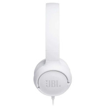 JBL Tune 500 On-Ear Wired Headphones White EU JBL Tune 500 On-Ear Wired Headphones White EU