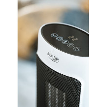 Adler AD 7738 electric space heater Indoor White 2000 W Fan electric space heater Adler AD 7738 electric space heater Indoor White 2000 W Fan electric space heater