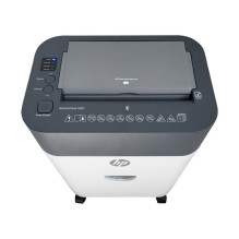 HP ONESHRED Auto 100CC baltai pilkas smulkintuvas HP ONESHRED Auto 100CC baltai pilkas smulkintuvas