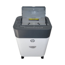 HP ONESHRED Auto 100CC baltai pilkas smulkintuvas HP ONESHRED Auto 100CC baltai pilkas smulkintuvas