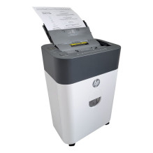 HP ONESHRED Auto 100CC baltai pilkas smulkintuvas HP ONESHRED Auto 100CC baltai pilkas smulkintuvas