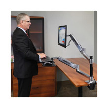 Ergotron 45-405-026 desktop sit-stand workplace Ergotron 45-405-026 desktop sit-stand workplace