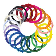 3Doodler Filament FLOW 20 PLA 20 Farben Nachfüllpack Polylactic acid (PLA) Black, Blue, Dark Green, Dark pink, Gold, Gre 3Doodler Filament FLOW 20 PLA 20 Farben Nachfüllpack Polylactic acid (PLA) Black, Blue, Dark Green, Dark pink, Gold, Gre