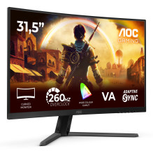AOC G4 C32G42ZE kompiuterio monitorius 80 cm (31,5") 1920 x 1080 pikselių Full HD LED Juodas, Red