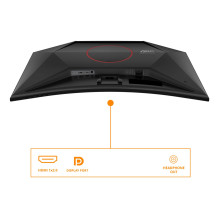 AOC G4 C32G42ZE kompiuterio monitorius 80 cm (31,5") 1920 x 1080 pikselių Full HD LED Juodas, Red