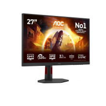 AOC G4 Q27G4SRU kompiuterio monitorius 68,6 cm (27") 2560 x 1440 pikselių Quad HD LED Juoda, Red